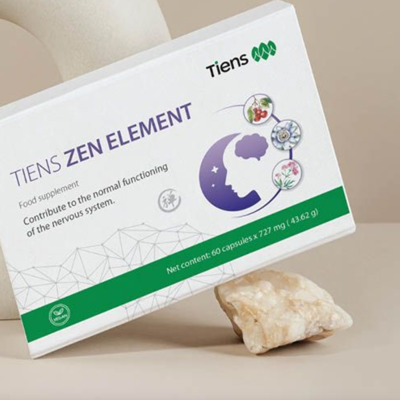 TIENS Zen Element – Зняття стресу на рослинній основі